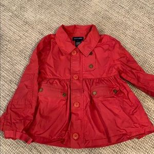 Girls rain coat